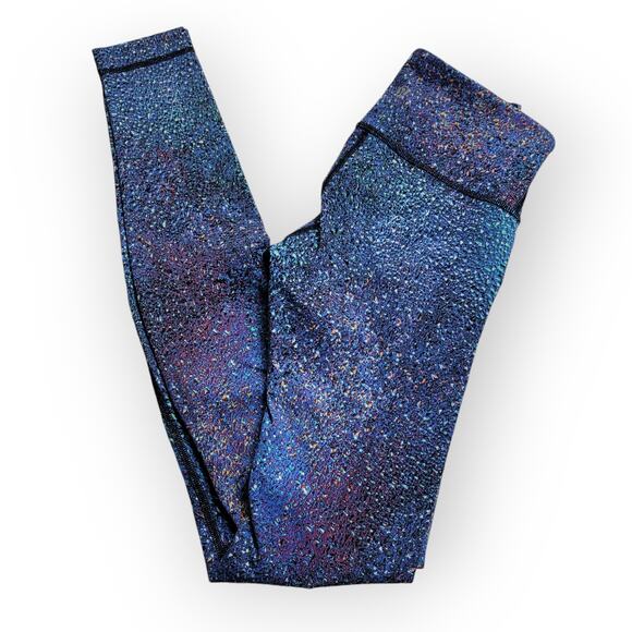 lululemon athletica Pants - Lululemon Wunder Under Leggings Strive Mermaid Galaxy Splatter Luxtreme 2 T30416